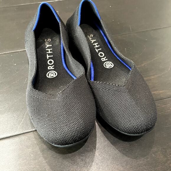 Rothys The Point Black Ballet Flat Women's Size 7.5 - Picture 5 of 5